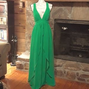 Green maxi by Adelyn Rae